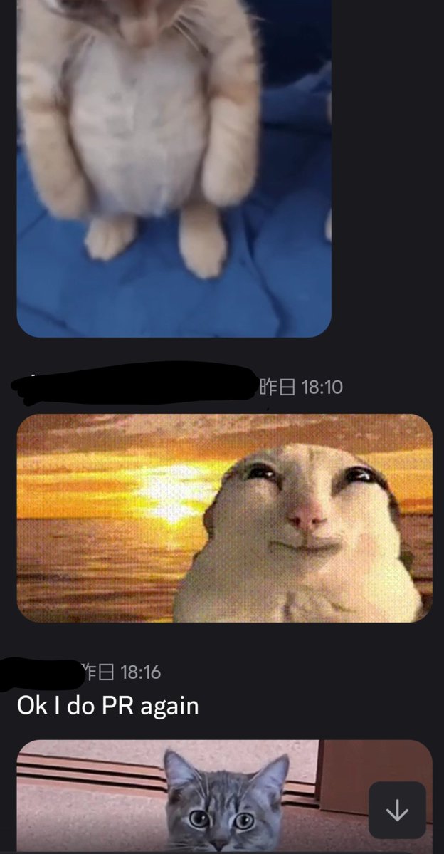 SatonDeUchu's tweet photo. 野朗ばっかのディスコードは猫のGIFばかり貼られる https://t.co/8W1jZ6qvja