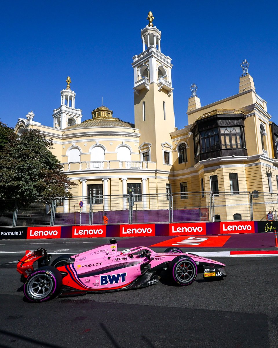 MiniGabriele's tweet photo. A mixed weekend in Baku

P6 and P9 in the two Feature Races, making some progress through the field. Two points finishes to take home from the weekend.

📸: Dutch Photo Agency

#F2 #AzerbaijanGP https://t.co/vsL0y47cE5