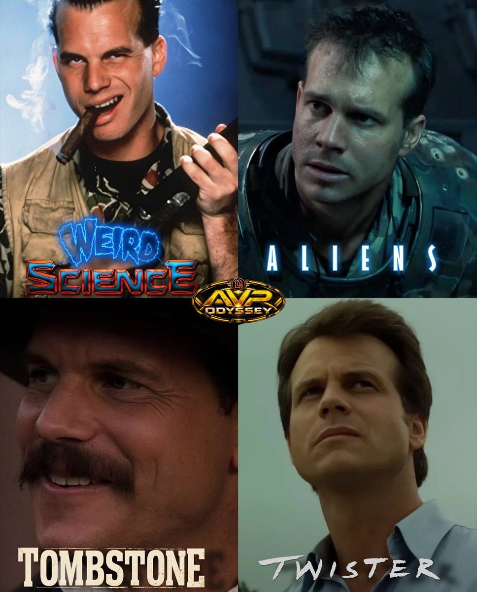 AvPOdysseyDB's tweet photo. Bill Paxton.

Chet blowing smoke in a kid’s face. Hudson coming apart in the dark. Morgan Earp dying with the mustache still on. Then Twister, grinning at a sky that wants him dead.Bully. Marine. Brother. Storm chaser.

In memory https://t.co/4uVQ3N8sqq