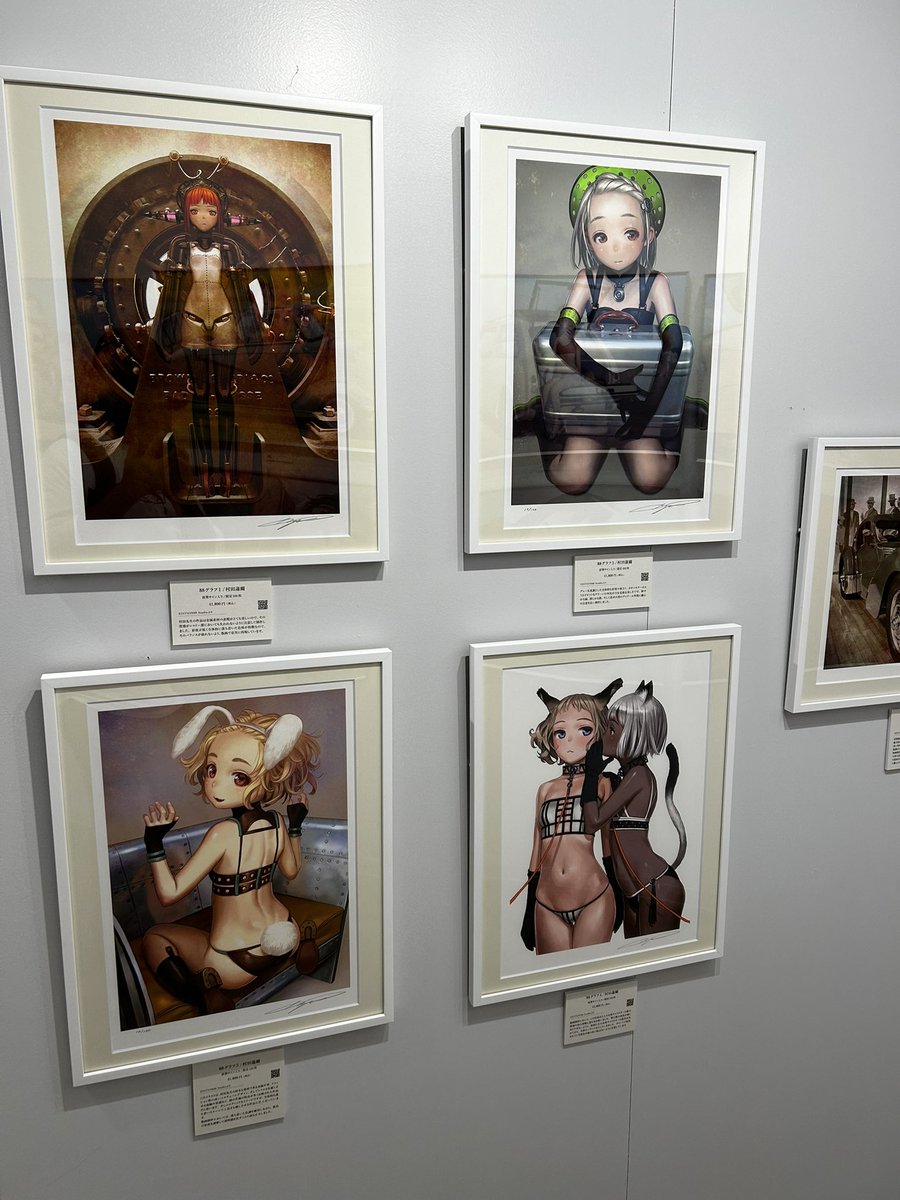 kureisyu's tweet photo. #村田蓮爾展
みてきたー
髪の質感が良くて見たことある絵も印象が変わった
いつかは大きい絵もお迎えしたいー https://t.co/GoRpptWxdY