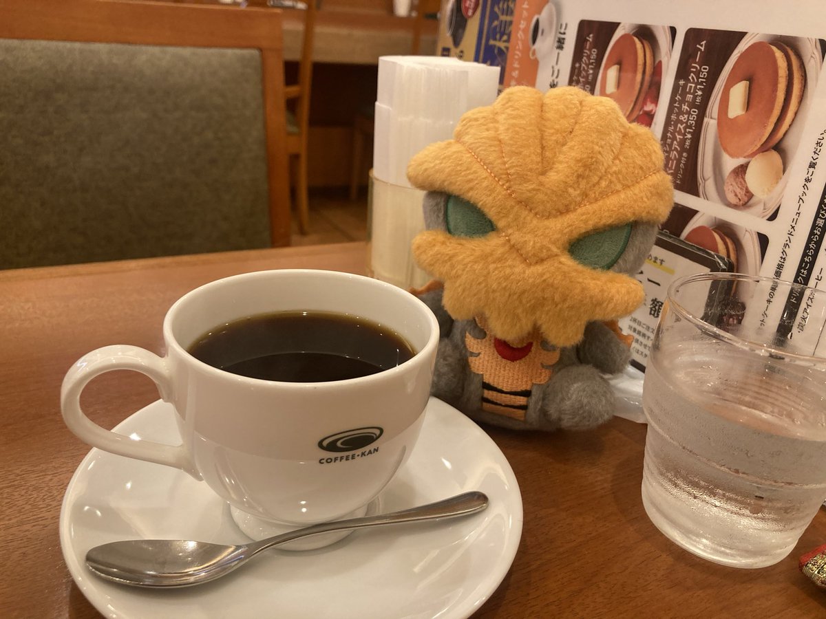 nmndhtmk's tweet photo. 久々に珈琲館いてきました。
珈琲派のおジャグもにっこり https://t.co/Eafmj3eJgo