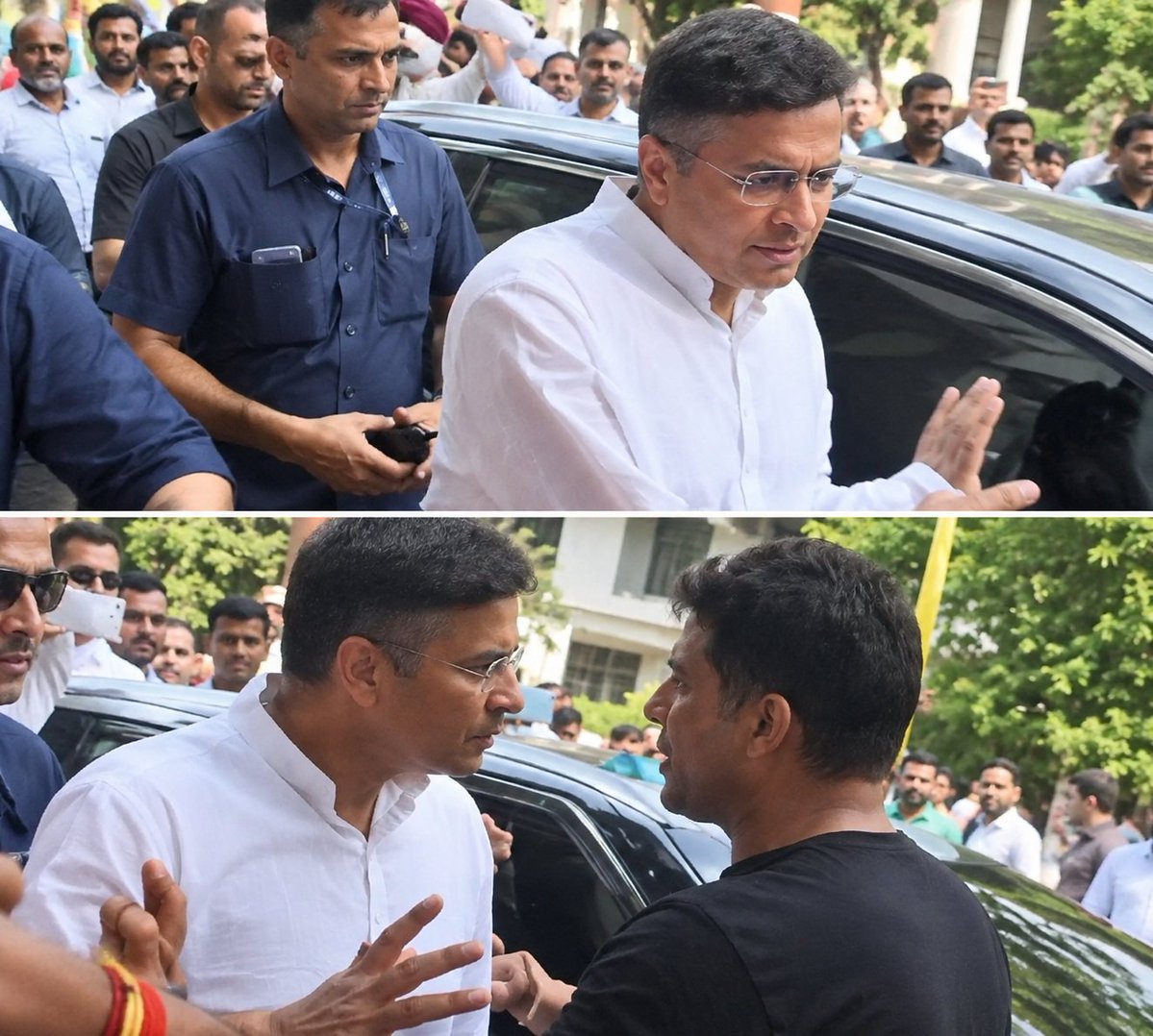 CommonBS786OM's tweet photo. He is Parvesh Verma 
He is the PWD Minister in delhi Govt 

He defeated Arvind Kejriwal in 2025
He wanted to Become CM of delhi 

Today He visited In a Area Where A Gen Z Asked him about path holes 

He Slapped that boy for asking question about development 

He Vented his frustration over not becoming the Chief Minister on the Public 

People's are Watching the Arrogance of BJP Ministers over Credibility ASAP 

Rahul Is Connecting With Gen Z 
And BJP Slapping the Gen Z 

See the Difference between Two Ideologies 

Resign Parvesh Verma ASAP