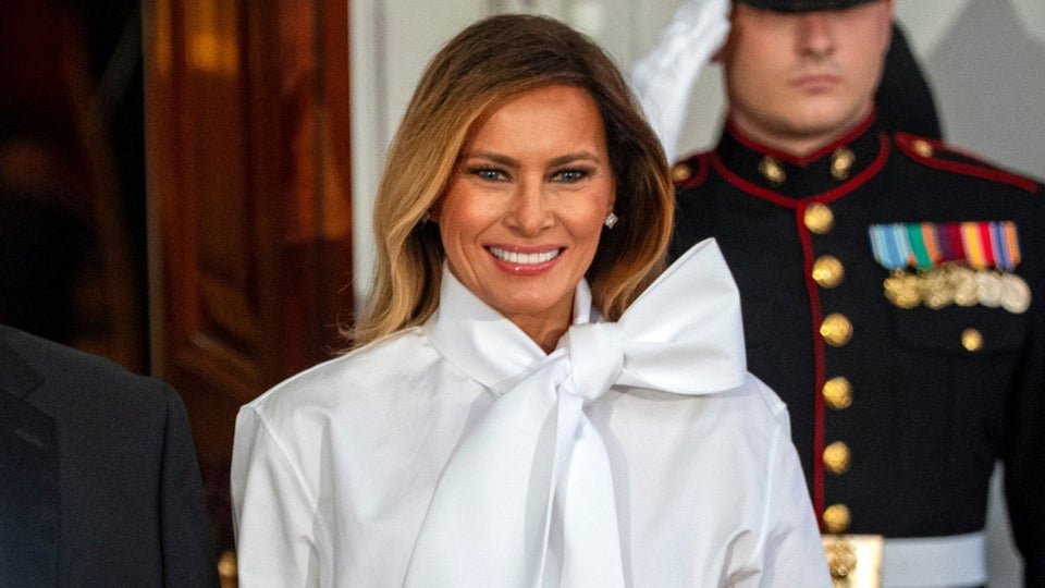 OnlyMelaniaTR's tweet photo. The ridiculous press and ridiculous people 👇

- If Melania isn’t there, they say: Why isn’t she there?  
- If Melania is there, they say: She made a rare appearance.  
- If she wears pants = It’s not appropriate to wear pants at that event.  
- If she wears a bow on her shirt = What’s that? It looks like a Christmas present.  
- If she greets/waves = Why is she greeting?  
- If she doesn’t greet because she already did = How rude, she doesn’t greet.  
- If she smiles = Why is she smiling?  
- If she’s serious for a moment = She’s angry, she hates her husband.  
- If she moves to one side = Why isn’t she in the center?  
- If she wears a dress = It’s not appropriate for the occasion.  
- If she’s in New York = Rumors of a separation.  
- If she’s on vacation = She’s nowhere to be seen, possible separation incoming, or she doesn’t care about her role as First Lady.

Should I keep going? 

My poor MELANIA ❤️
Thank goodness she’s strong and doesn’t care about this nonsense 😏

(Photo: Gtres)