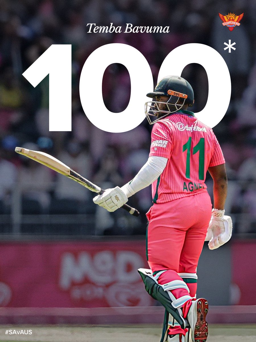SunrisersEC's tweet photo. A proper skipper’s innings from Temba 👏💯 https://t.co/d6UxWpOji8