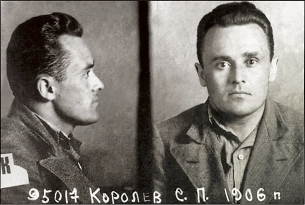 IAPonomarenko's tweet photo. By the way, on these very days, September 25–27, 1938, the Soviet punitive authorities placed the great Ukrainian Serhiy Korolyov on a list of arrested persons slated for execution.

Stalin’s NKVD arrested the talented aviator and engineer in Moscow, in his apartment, tearing him from the arms of his sobbing, shocked wife after a humiliating search. The charges (traditional for the era of the “Great Terror”) were “sabotage” and “espionage.”

Korolev was brutally beaten, with his interrogators forcing him to confess. The beatings were so severe that for many years afterward he was unable to raise his arms above his head. And once, an “investigator” shattered his jaw with a terrible blow from a glass decanter. And many years later, it appears that the jaw, improperly fused after the torture, became fatal to him.

But he survived, against all odds, even though he was soon slowly dying of starvation in the freezing barracks of the Gulag -- surviving so that years later he would become the mysterious unnamed “Chief Designer” behind the first launch of an artificial satellite in history. 

And then, the first human being in space. And soon after that, so that one of the very first things to be heard in space would be a famous lyrical Ukrainian song -- his favorite, which he carried within him throughout his life.

There is a chapter about him in my book (I think it's among the best), as part of an entire section calle “A Great Day For Freedom,” about three great Ukrainians whose lives in many ways illustrate the fate of Ukraine itself in the mid-to-late twentieth century: the space dreamer Serhiy Korolyov, the poet-martyr Vasyl Stus, and the political harbinger Vyacheslav Chornovil.