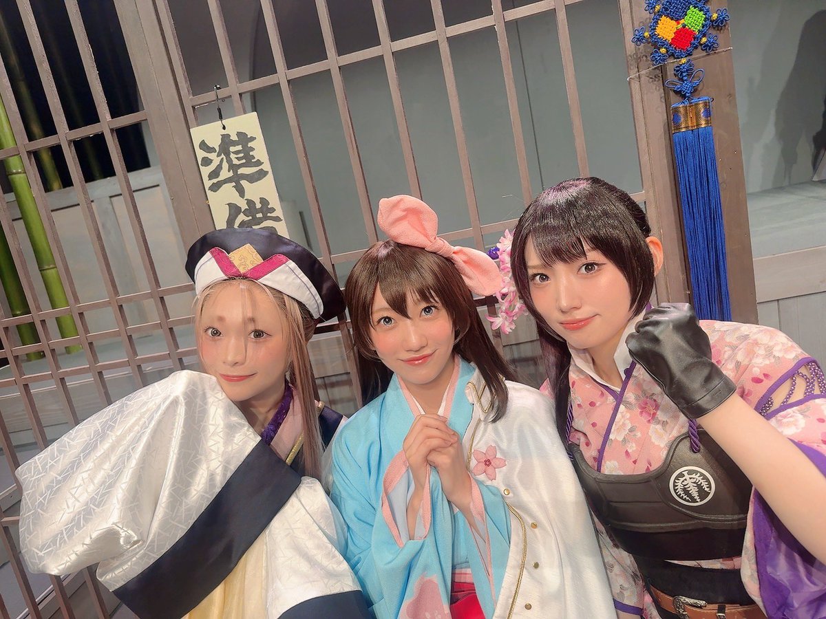 koyamamomoyo's tweet photo. 「#舞台新サクラ大戦」
全15公演駆け抜けました🌸⟡⁺.

サクラ大戦30周年の記念すべき日に
千秋楽を迎えられて嬉しいです🌸.ᐟ.ᐟ

ご観劇、ご視聴、
誠にありがとうございました🐼💜 https://t.co/FUxlBJPosI