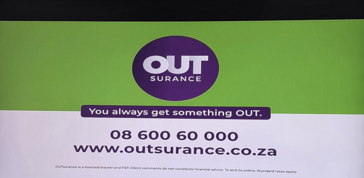 FinTechIreland's tweet photo. Watching #RSAvAUS rugby and nice to see #fintech @OUTsurance advertising at halftime. Those in the know, will know that they are here in Ireland via @OUTsuranceIE  (since 2024 we think?).

A few Irish insurers could learn a thing or two from #OUTsurance https://t.co/GSMdVjRLSa