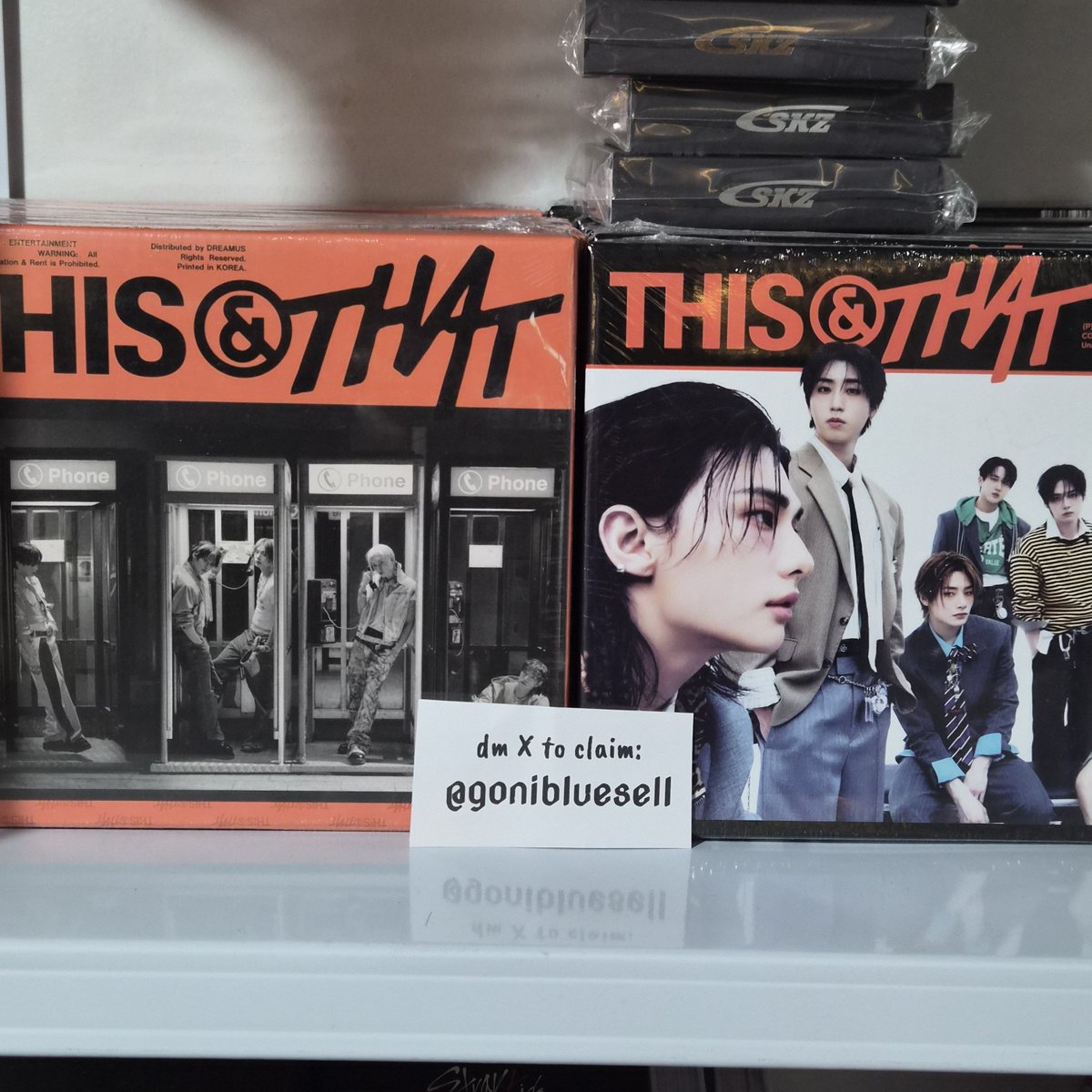gonibluesell's tweet photo. wts • lfb • onhand | #gonisells 🇵🇭

stray kids this &amp; that album
this/that ver. ₱699
set - ₱1250
&amp; ver. can choose mem ₱399
fans ver. ₱450

✅️SEALED
✅️READY TO SHIP
✅️FREEBIES

dm to claim
dop: 3days/payo

- gcash/gotyme/mari
- sco only https://t.co/34cD0VUmiI