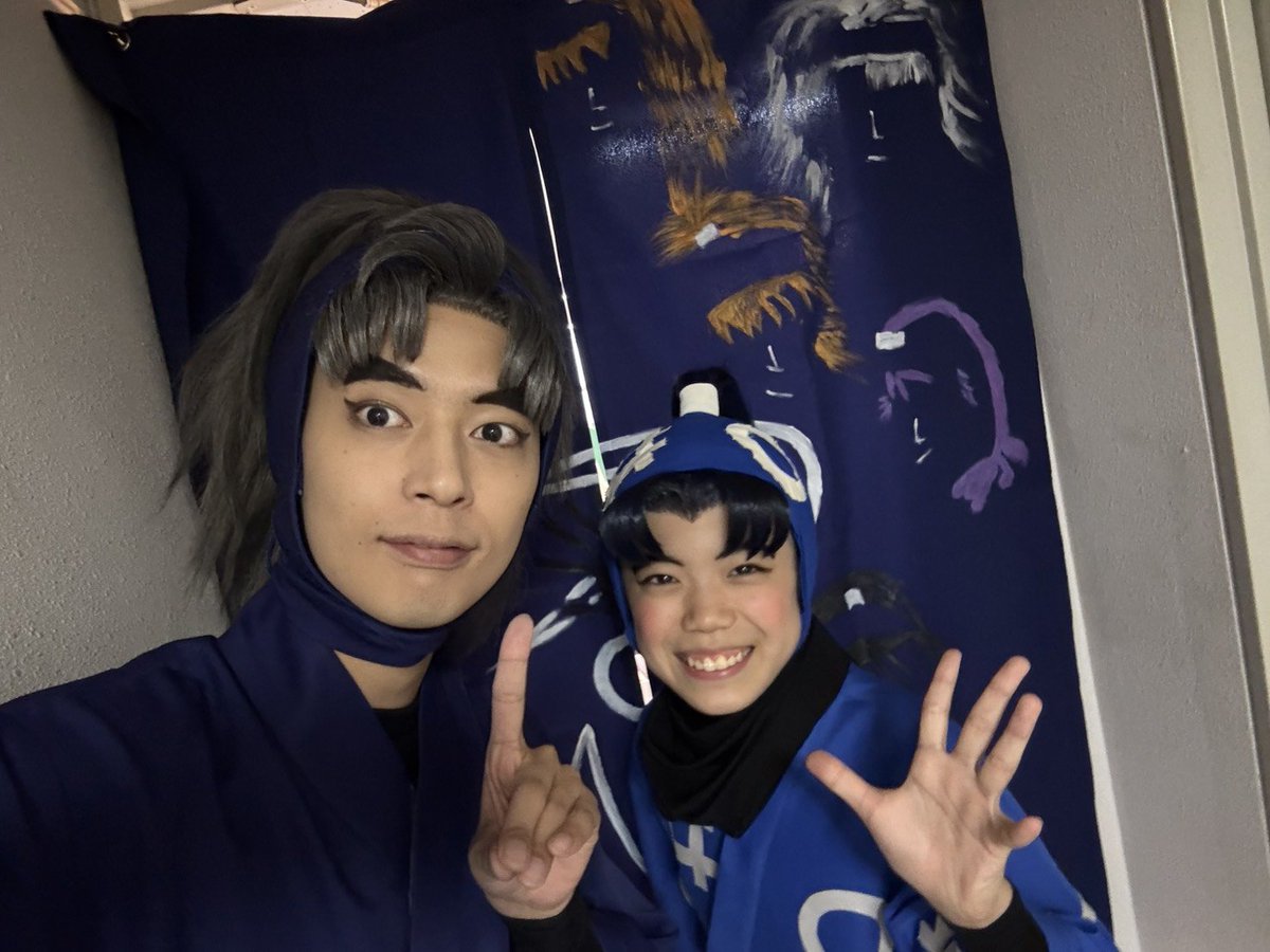 ray_inomata's tweet photo. きり丸として過ごした日々は僕の宝物です！！！
応援ありがとうございました！
#劇団忍たま長屋 #きり丸 https://t.co/H36fbaBgdV