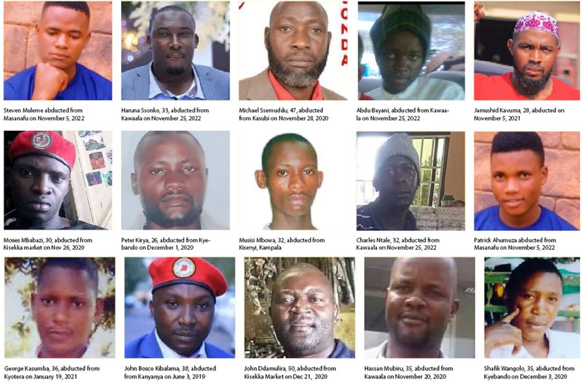 PSSEKABIR's tweet photo. FREEDOM TO ALL UGANDANS 
John Bosco Kibalama
John Ddamulira
Shafik Wangolo
Martin Lukwago
Michael Semuddu
Musisi Mbowa
Vincent Nalumoso
Dennis Zimula
Muhammad Kanatta
George Kasumba
Moses Mbabazi
Yuda Sempijja
Alphat Mugumya
Peter Kirya
Mustapha Luwemba
Hassan Mubiru
Isma Sessaazi
Godfrey Kisembo
SAME MUGUMYA 
JJENGO ERIA
PRAISE