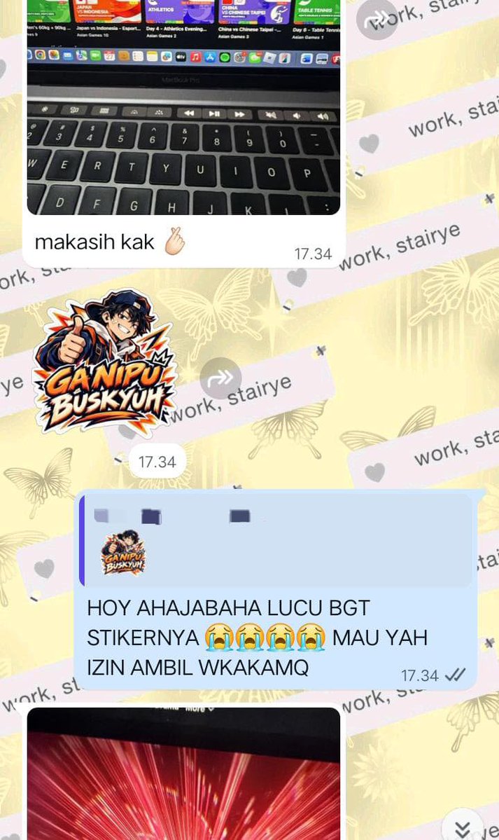 saluroe's tweet photo. WKEKKEEK NGAPA CUST MAKIN LAMA MAKIM LUCU YAK 😭😭💧💧 https://t.co/EAtfrFzm9P