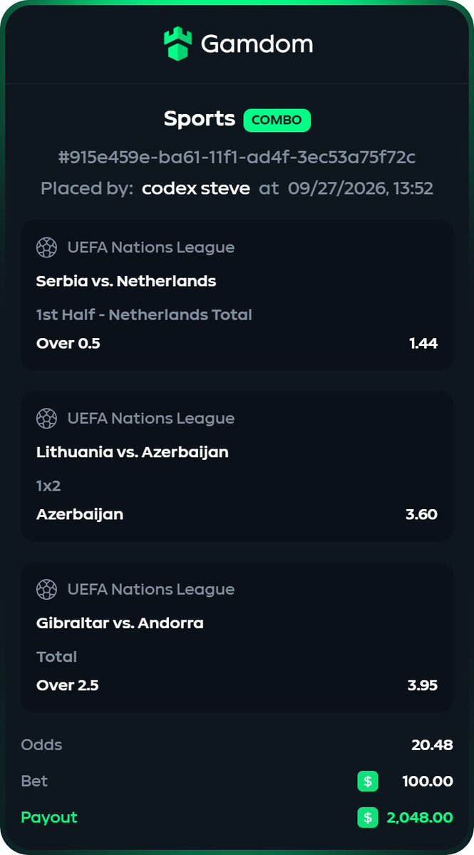 codexsteve's tweet photo. We need to make a comeback. 
I placed my bet on GAMDOM which offers high odds, instant payouts, and rewards using the code "steve"
if we win

🎁$250 Giveaway ( 2 Winners )
To Enter:
✅Retweet & Like
✅Follow me & @Romer & @stevewilldoit 
✅Tag a friend

GAMDOM TO #1