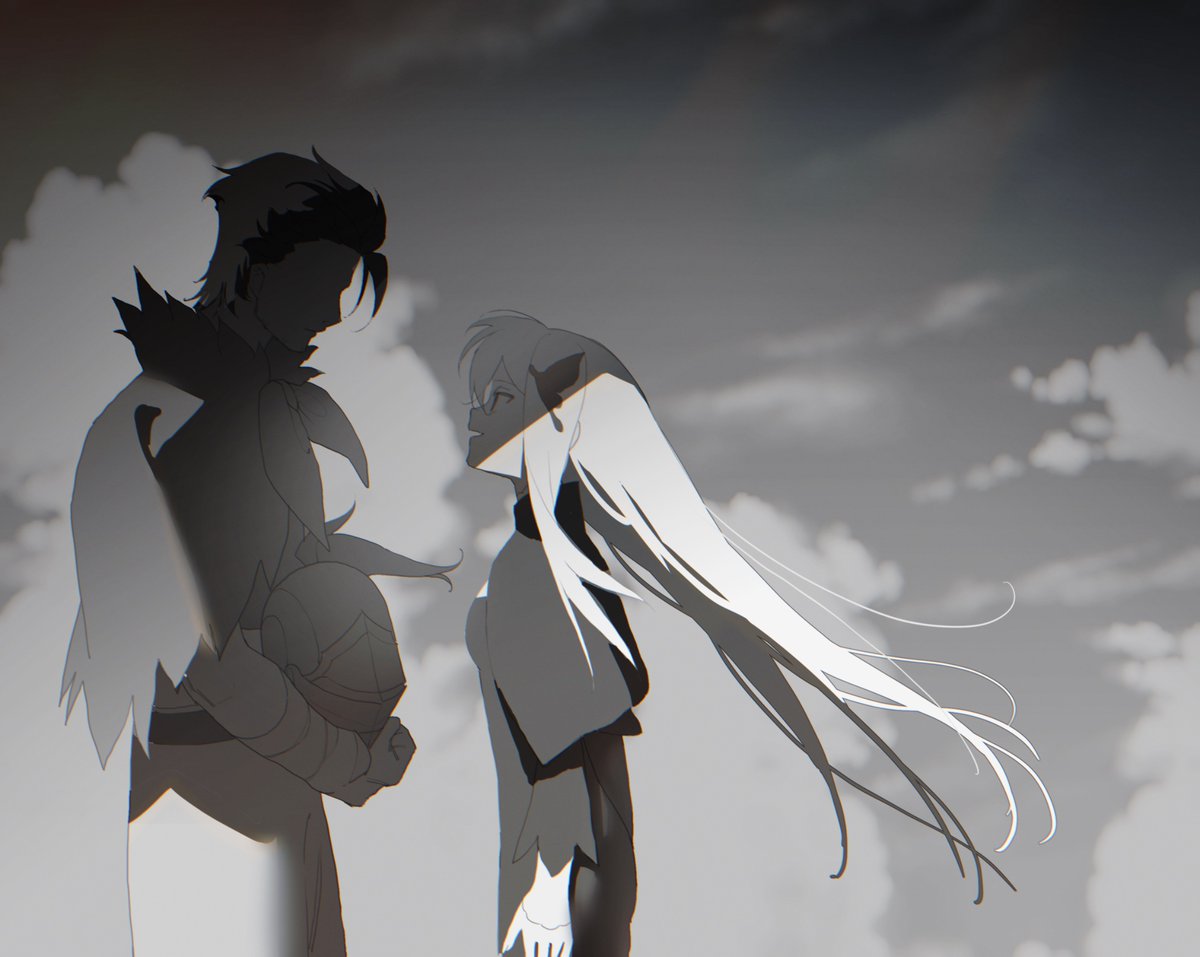 Cizz_ru's tweet photo. リゼロのもの(アルとエキドナのつもり) https://t.co/hvZ52s2AxN