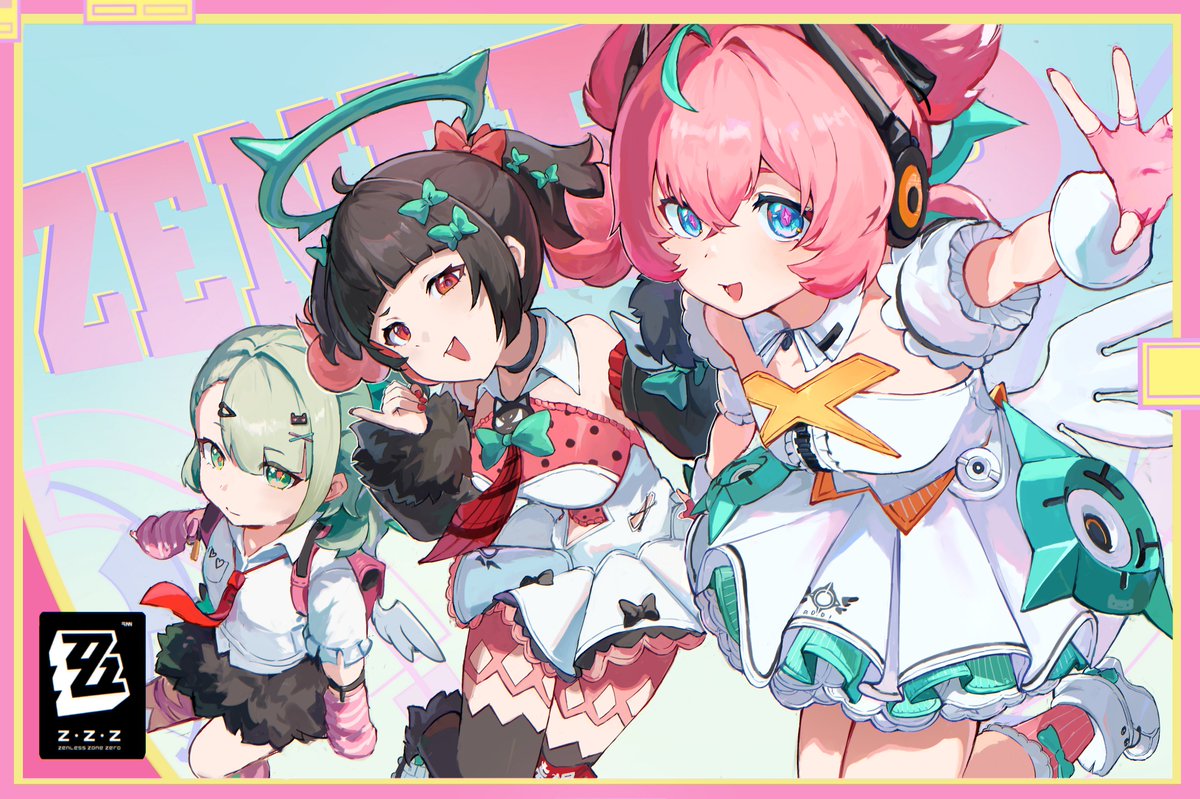 Galaxy3906's tweet photo. My absolute favorite gals……
#zzzero #ArtofDelusion  #妄想絵ンジェル https://t.co/tdCC865syz