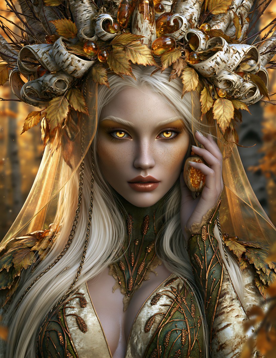 ThatsDesignArt's tweet photo. The Court of the Emberfall has opened. 🍂✨
Thirty keepers of the falling year.
Duchesses, oracles, witches, guardians.
One harvest. Many crowns. 🍄🍁👇

Get all the collection
https://t.co/lMKwu7tVSh

#AutumnFantasy #FantasyArt #midjourney #midjourneyart #AIart https://t.co/wMuwkrCB4f
