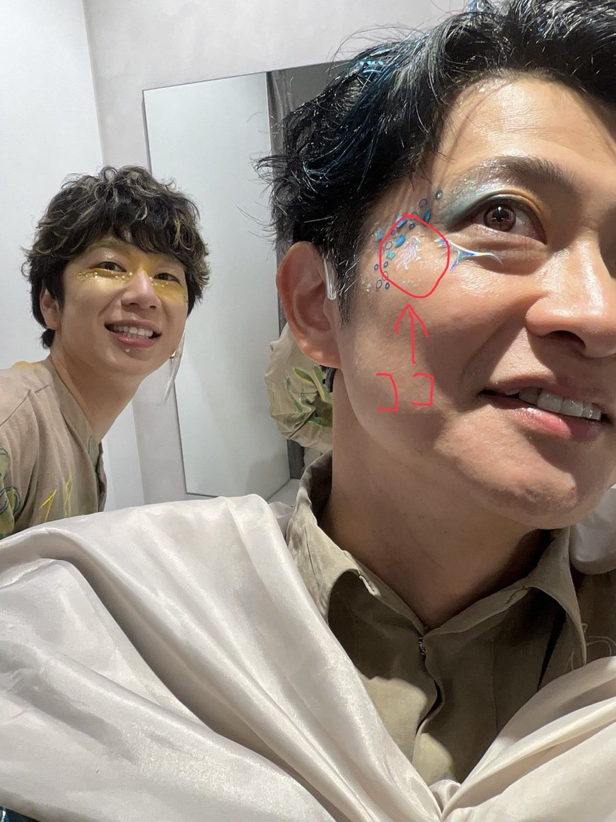 shimono_kousiki's tweet photo. 『リュズタン』ご覧いただき、本当にありがとうございましたっ🪼めちゃくちゃ楽しかったあい、めちゃくちゃ泣きました〜っ🤣
てか、アンダーはうちの近藤くんだったし、メイクでちっちゃいクラゲがいたけど…感想はまたどこかでっ😆

#リュズタン2026 https://t.co/ueTtL9GVwW