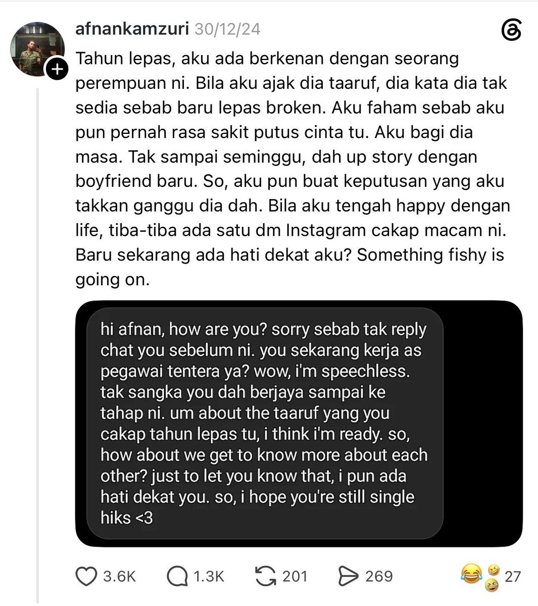 ThreadStoryMy's tweet photo. Takat jadi escape plan perempuan tu je la ko bang. https://t.co/SAXHwYgAm7