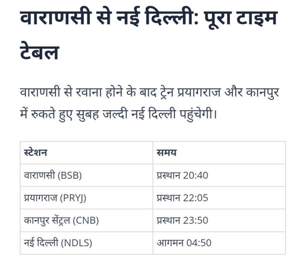 JaipurRailways's tweet photo. 🚨 India’s 2nd Sleeper Vande Bharat! 🇮🇳

Varanasi – Delhi Sleeper Vande Bharat is set to hit tracks soon. 🚆

🔹 Via Prayagraj &amp; Kanpur
🔹 Journey time: ~8h 10m
🔹 Inauguration likely on 12 October by Prime Minister Narendra Modi 🇮🇳 https://t.co/ZdR45qBt9P