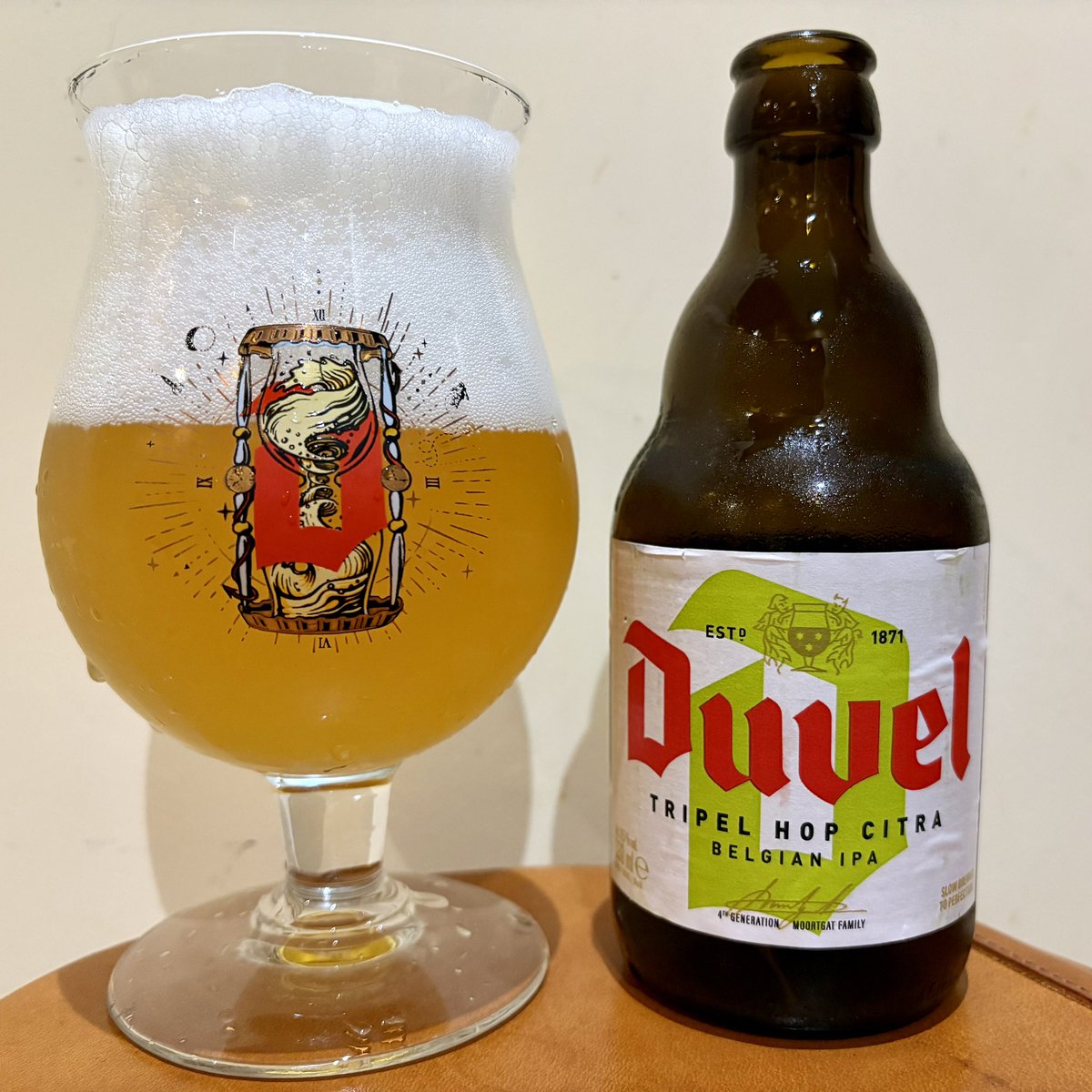 octan08's tweet photo. #本日のビール
今年もシトラいただきます🍺
#DUVEL
#Belgian https://t.co/O1laeff05y