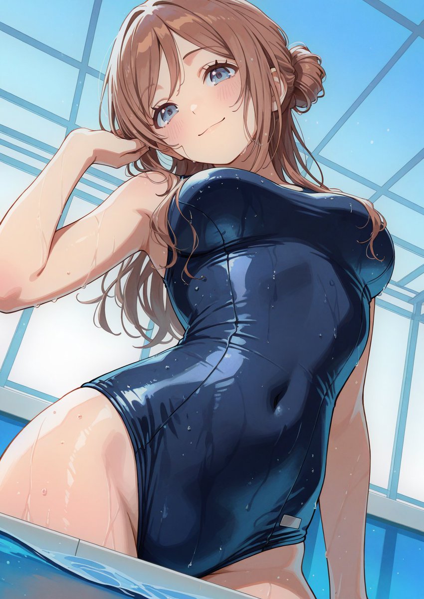 00Kuranarisan00's tweet photo. スク水莉波
初星には当然のように室内温水プールありそう✨ https://t.co/FhgbAZBLGY