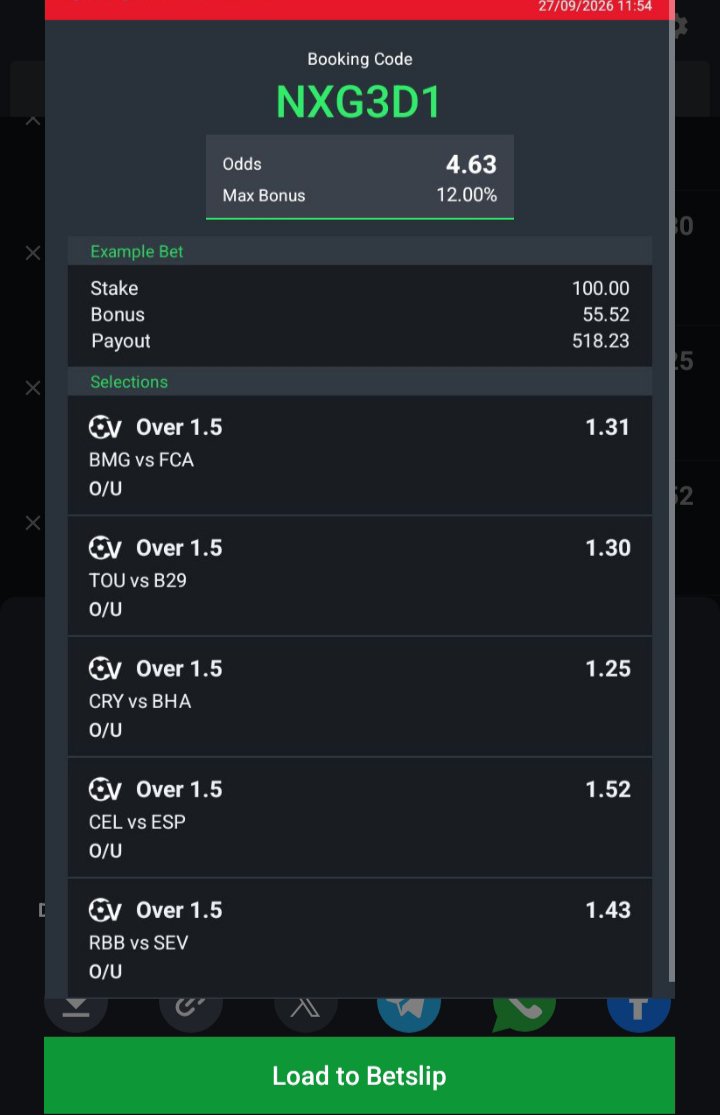 scantyCF's tweet photo. Vfootball Edits 🕹️⚽
Main game 24/24 1.6k odds: HNT4FQ
10 games edit: YC46NW
5 games edit: NXG3D1
...........
Sportybet code / Edit / Flex 💯 https://t.co/1mG1vs7ceg
