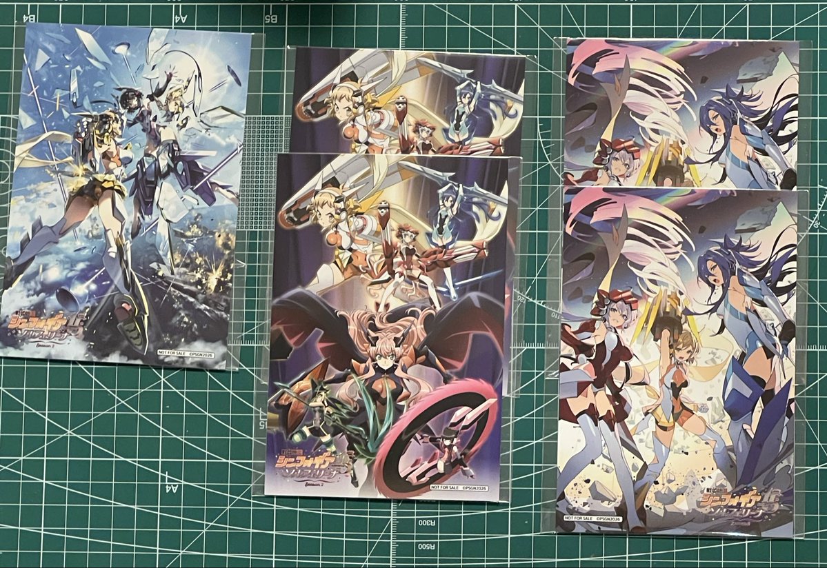 simeazigfxd's tweet photo. 今日買ったもの

シンフォギアは大体いつも通り。
缶バッジが選べるのは本当に助かる。

GAは懐かしくて、ちとせだけ購入。
フェア特典がアクスタ1個で貰えるのは助かる。

にじさんじビスケットはやしきずさんがいたので買ってみたが出ず。 https://t.co/F1psAyOiFV