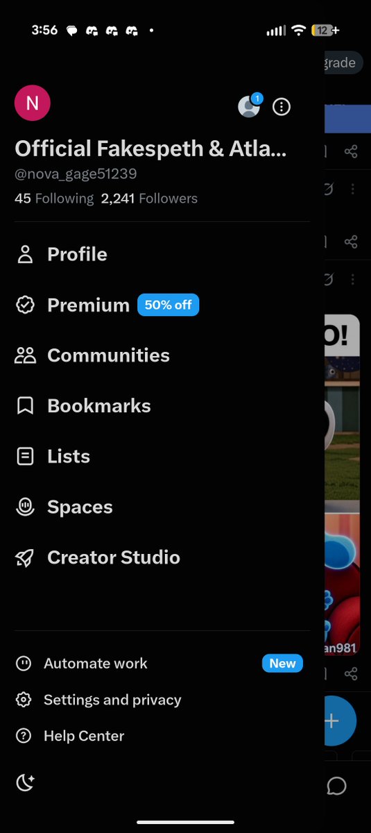 nova_gage51239's tweet photo. Here's a FULL FUCKING SCREENSHOT 
of my phone with the accounts I'm logged into. As you see, no Emily account. She is not me, and I don't fuufing use Twitter on the web, only the app. Goddamn brainless fuckers 🫩🙄 https://t.co/nofp2bQ8kf