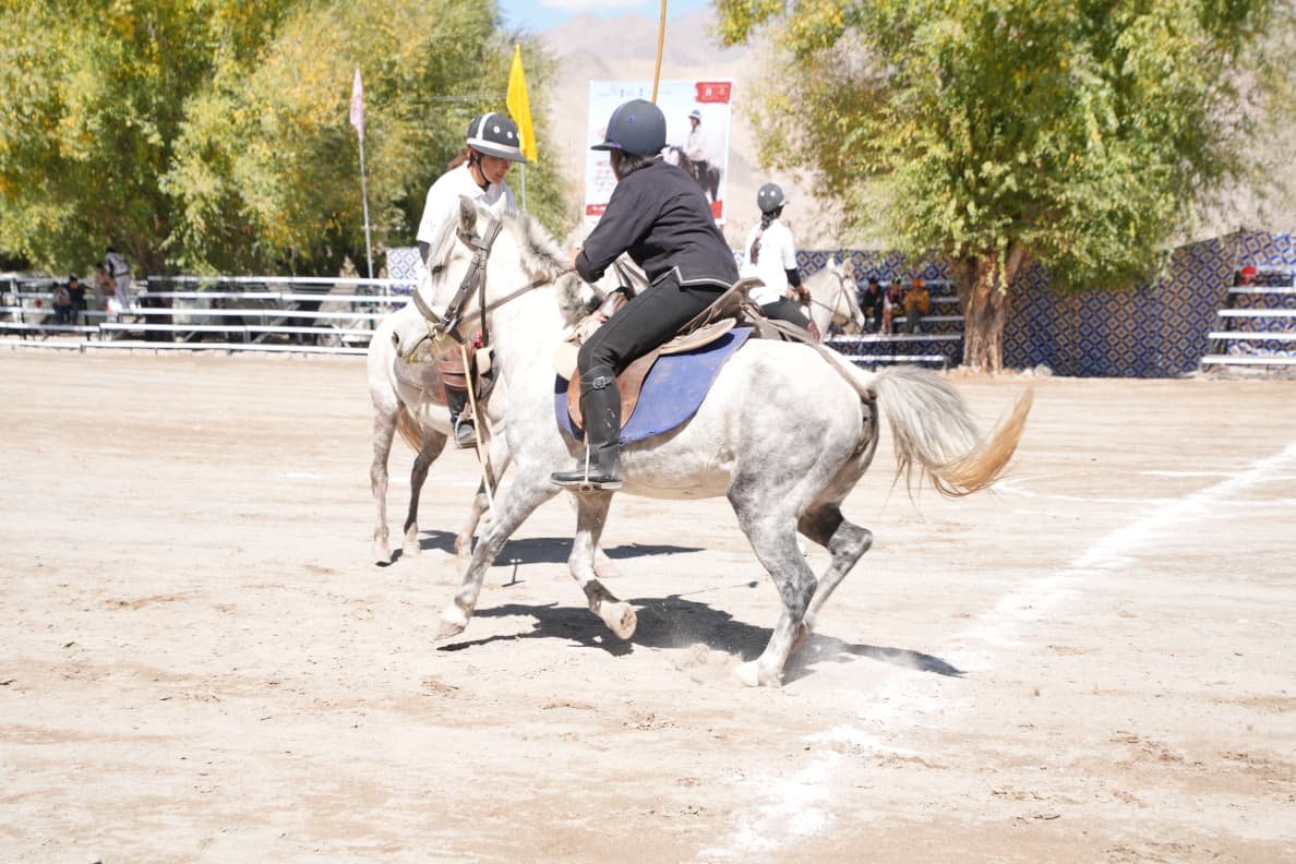 Ladakh_Updates's tweet photo. Horse Polo kicks off at Ladakh Festival 2026! 🐎✨
A thrilling celebration of sport, tradition and Ladakhi culture.

#LadakhFestival2026 #HorsePolo #LadakhCulture https://t.co/dIdxPUpPrM