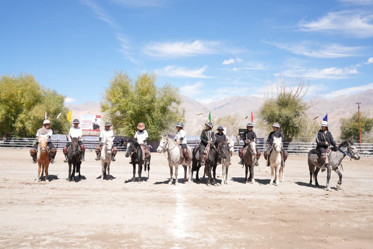 Ladakh_Updates's tweet photo. Horse Polo kicks off at Ladakh Festival 2026! 🐎✨
A thrilling celebration of sport, tradition and Ladakhi culture.

#LadakhFestival2026 #HorsePolo #LadakhCulture https://t.co/dIdxPUpPrM
