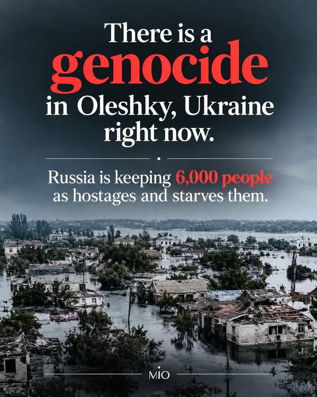 4uhaister's tweet photo. @Olympics SAVE OLESHKY!!! 

They don't want you to know about it!!!

FREE UKRAINE from the illegal Genocidal russian occupation!!! https://t.co/zC2GNbMl0X