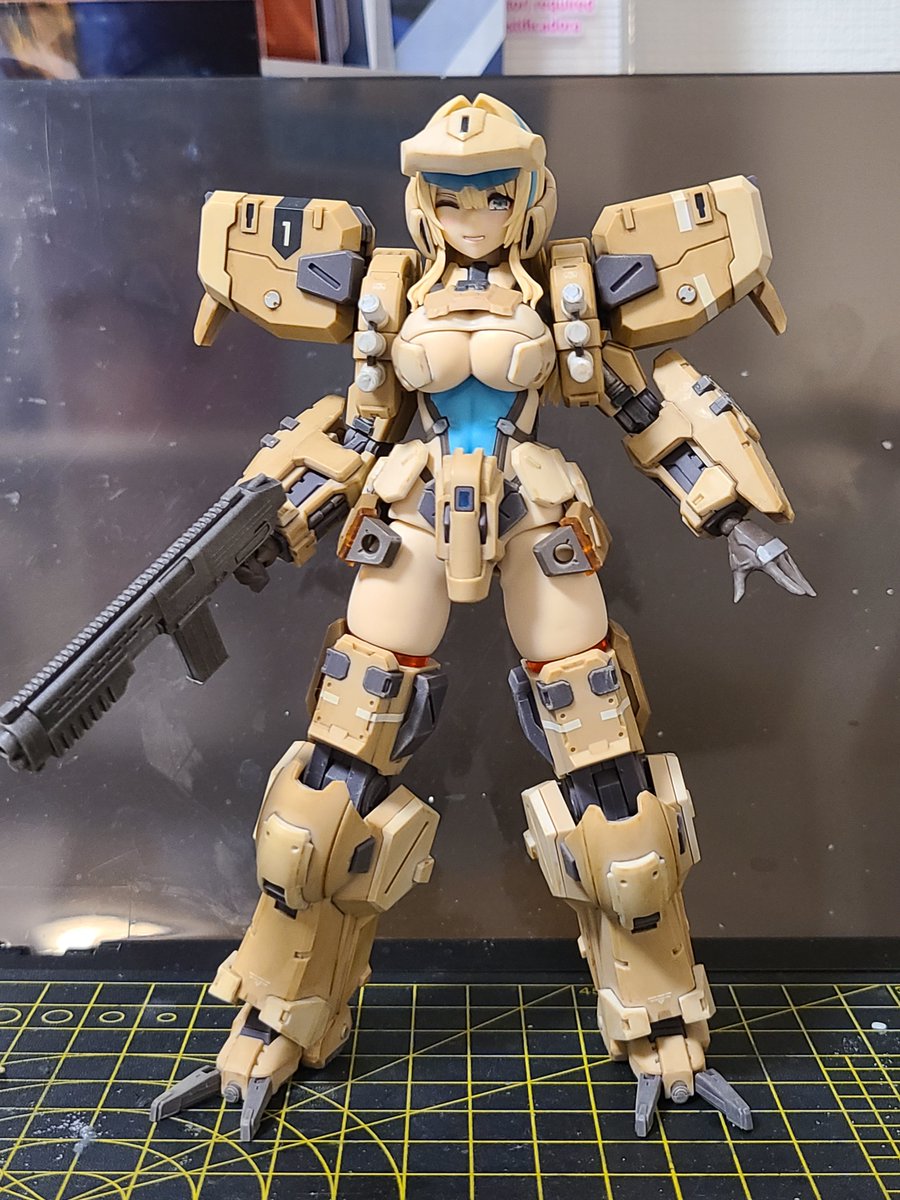 snopytiny0711's tweet photo. ゼニスガール完成。ジオラマ作りたくなる風貌 https://t.co/nuy1xsDbkD