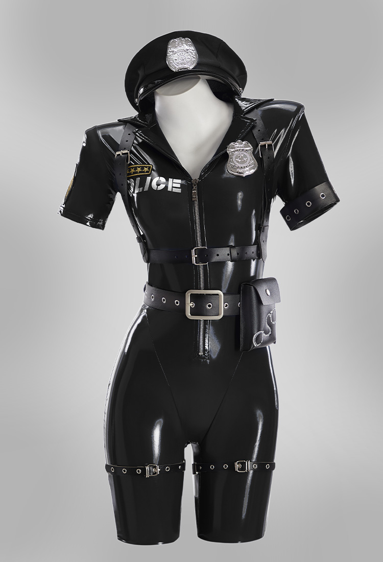 MiccostumesN's tweet photo. 🎃ハロウィンフラッシュセール

女警察官 PUレザー セクシー ボデースーツ コスプレ 衣装 黒色

時間限定：9月27午後13時～24時

最初２名様に6,399円

もっと👉https://t.co/L89j1ClA0Q

#コスプレ #ハロウィン https://t.co/ID67we5Q7S