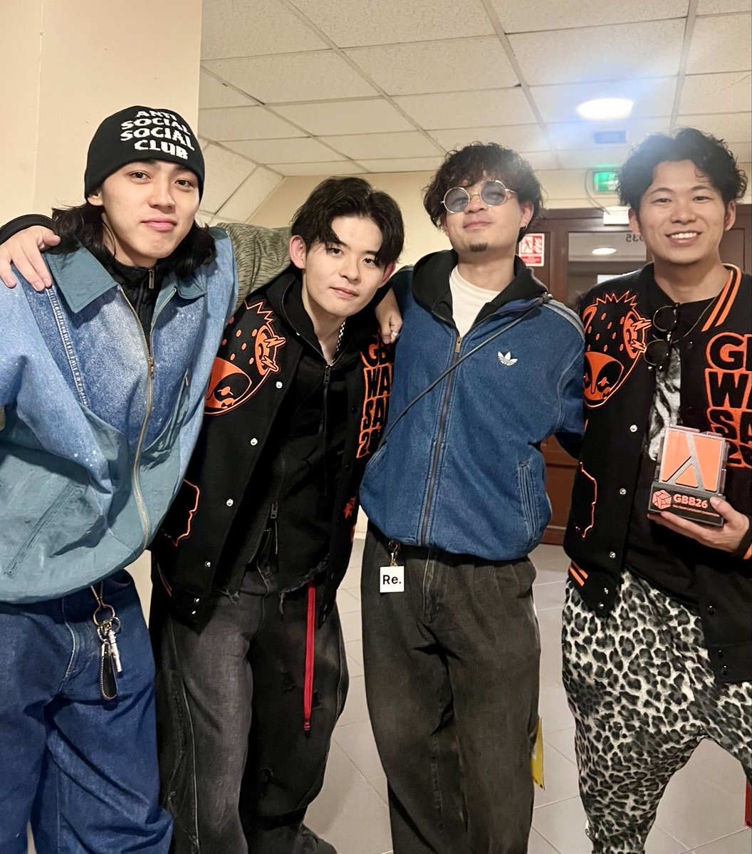 monkiidansu_bbx's tweet photo. セカチャンとセカチャンがその辺を歩いている世界🔥🔥
GBB、行って良かった。 https://t.co/W7P3MPjnce