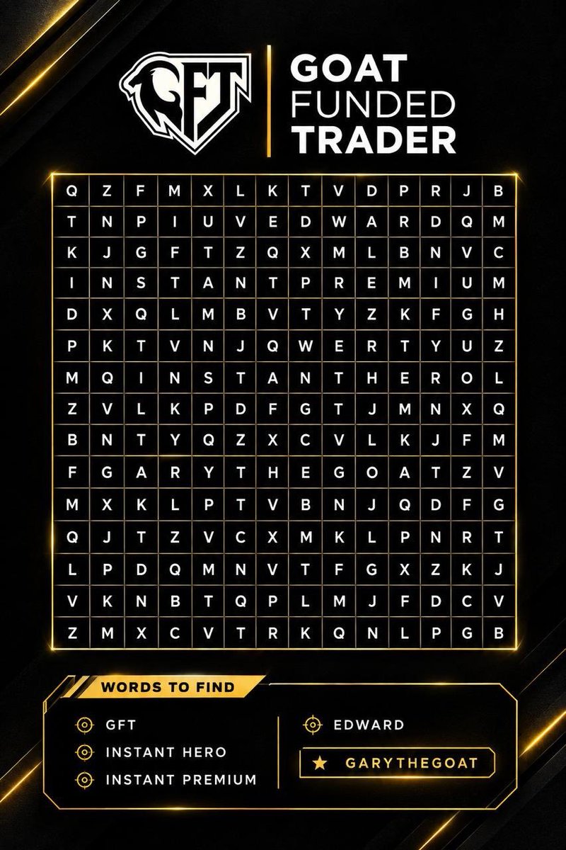 NazGFT's tweet photo. I’m giving away 1× $25K account to someone who can find ALL the hidden words 👀

Follow @NazGFT
🔎 Circle every word
💬 Comment your answer below

Let’s see who can find them all. 🧠 https://t.co/uNJySjvpJY
