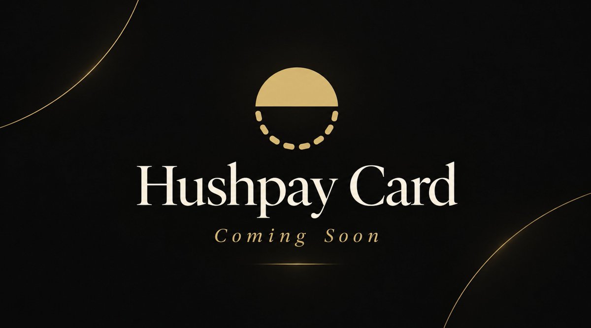 HushPayApp's tweet photo. Hushpay Card is being built now.

A virtual Visa or Mastercard you can top up from your Hushpay balance and use anywhere cards are accepted.

Choose the card type, give it a private name, fund it, and it’s ready to use.

Coming soon.

https://t.co/d04OV7G2x9 https://t.co/fnFLbSDdKG
