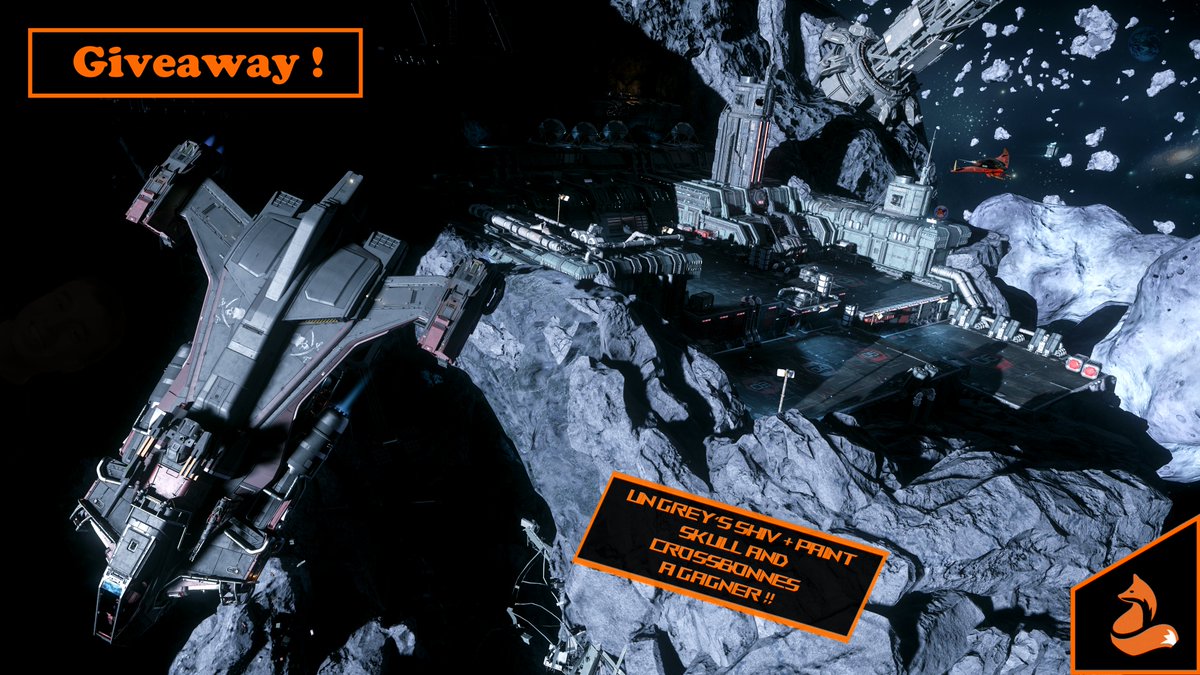 ThecreeperEB's tweet photo. 🦊Nouveau #Giveaway sur la chaine ! 

Un Grey's Shiv avec peinture Skull And CrossBones est à gagner ! Offert par moi même et  @CloudImperium, ce pack vous permet de gagner uin accès à #StarCitizen si vous l'avez pas déjà 🚀

Pour participer : https://t.co/xIu3l6IR2Z

TAS le 24/10 ⏰
Bonne chance 🏆