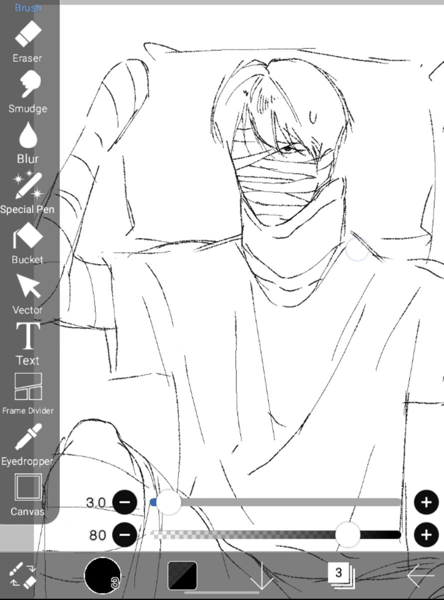 F4khans's tweet photo. I can't have a peace after read the new chapter✌️
Remembering me to draw him in critical condition ¯⁠\⁠_⁠(⁠ ͡⁠°⁠ ͜⁠ʖ⁠ ͡⁠°⁠)⁠_⁠/⁠¯

#looksim #ShinGab #Shingen #Gabryoung #struck https://t.co/lIfIILoKdj