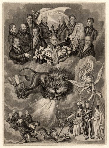 NinaMarketsUK's tweet photo. Earl Grey resigned rather than gut the Reform Bill.

In 1832’s reform crisis, the prime minister resigned when the king refused to create peers to beat Lords’ opposition.

Recalled, Grey’s threat made the Lords yield-a clever victory, though most working men and every woman lacked a parliamentary vote.