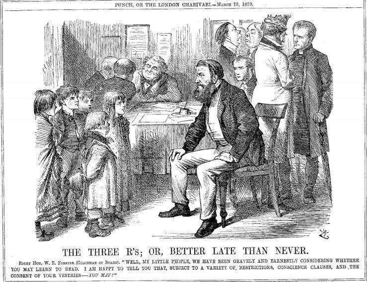 NinaMarketsUK's tweet photo. In 1870, in Victorian Britain, MP William Forster's law let elected boards build schools where England and Wales lacked them.

It put education on a national scale.

Which reformer should children know next,and why? https://t.co/kYXD8e1NVc