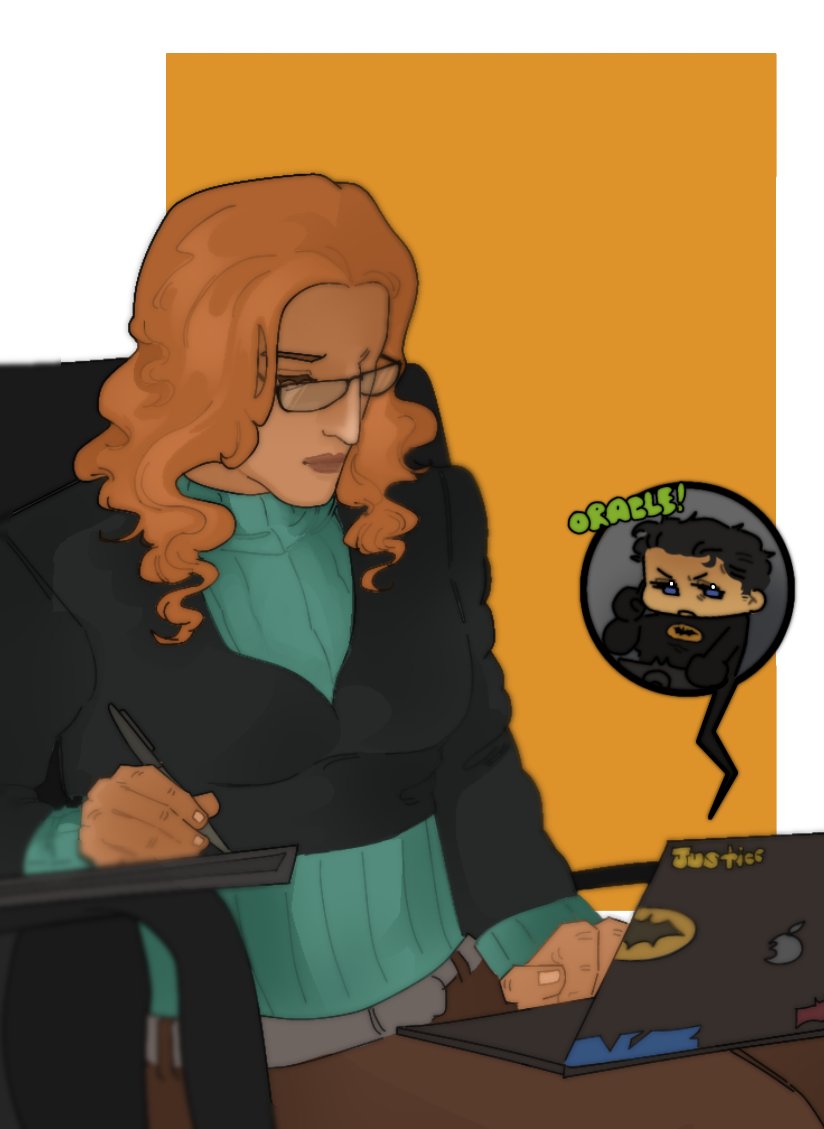leafyypiranhaa's tweet photo. my daughter 🥹🥹🥹

#BarbaraGordon #dc #fanart #Oracle https://t.co/CBOaA5s3dX