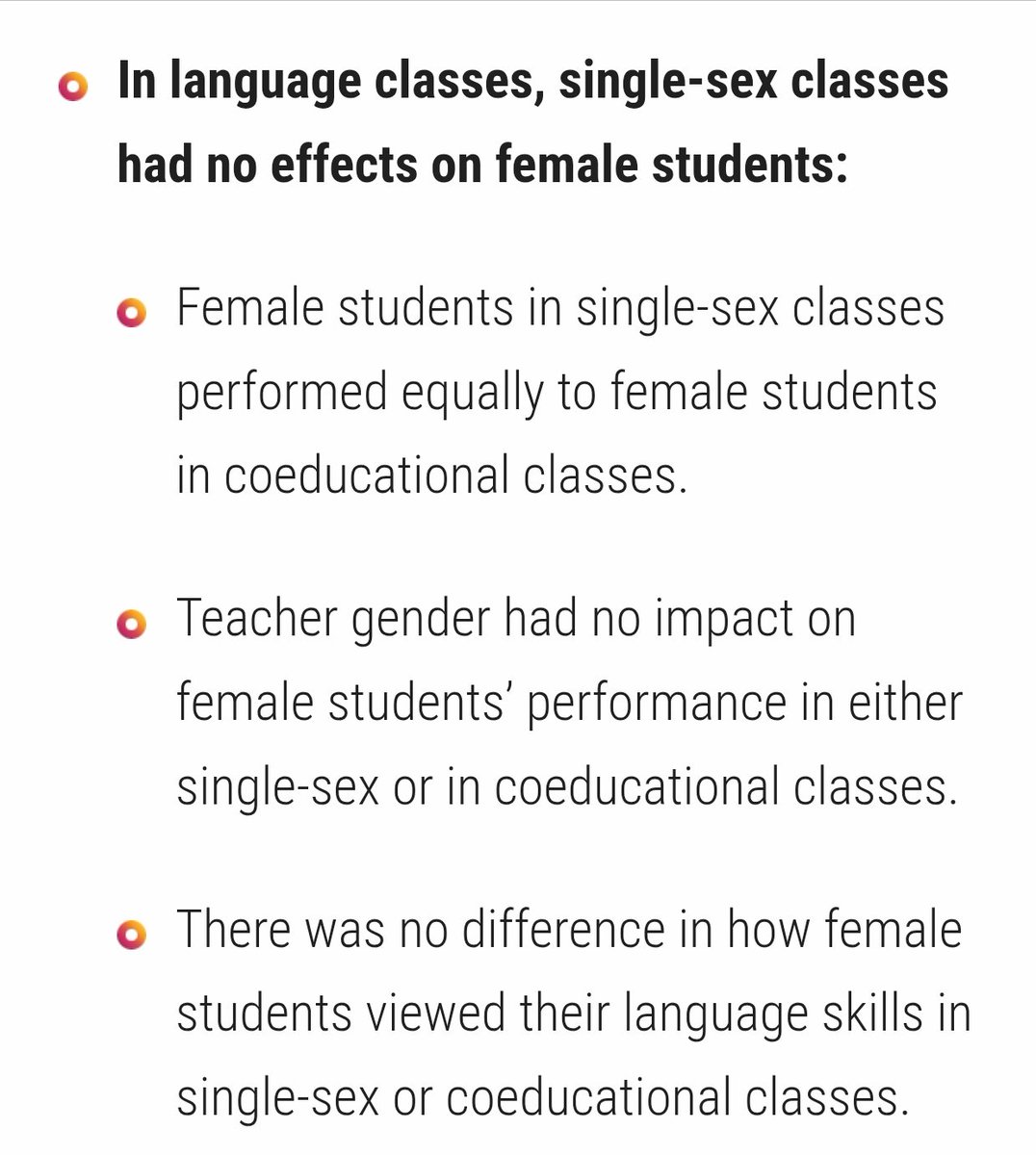 Popsnfagene's tweet photo. We have a growing body of literature that shows us that women self designate as inferior when around men, wrt "masculine" endeavours.

A Swiss social experiment found girls do better and are more confident in math in monosexual classrooms. The effect's not seen in language, so it's not about classroom quality.
