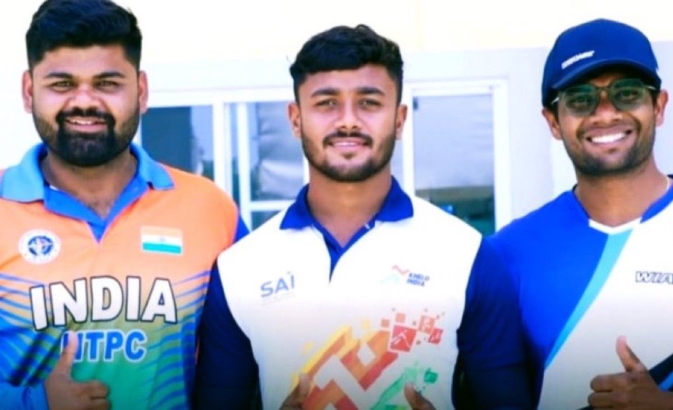 TheKhelIndia's tweet photo. INCREDIBLE DAY FOR INDIAN ARCHERY! 🇮🇳

6/6 Team into the Semi Finals 
Men’s Compound Team ✅
Women’s Compound Team ✅
Mixed Compound Team ✅
Men’s Recurve Team ✅
Women’s Recurve Team ✅
Mixed Recurve Team ✅

A CLEAN SWEEP INTO THE SEMIS! 🔥🔥🔥 https://t.co/brpKZBZzo7