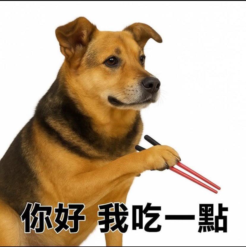 WWobnw's tweet photo. 小狗來蹭飯😂😂 https://t.co/PJ6iZy62Fd