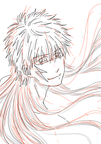 guiltyzero666's tweet photo. ざくざくらくがき
筆が走らない時は大きく描くに限るのす https://t.co/FAR3vYUtJO