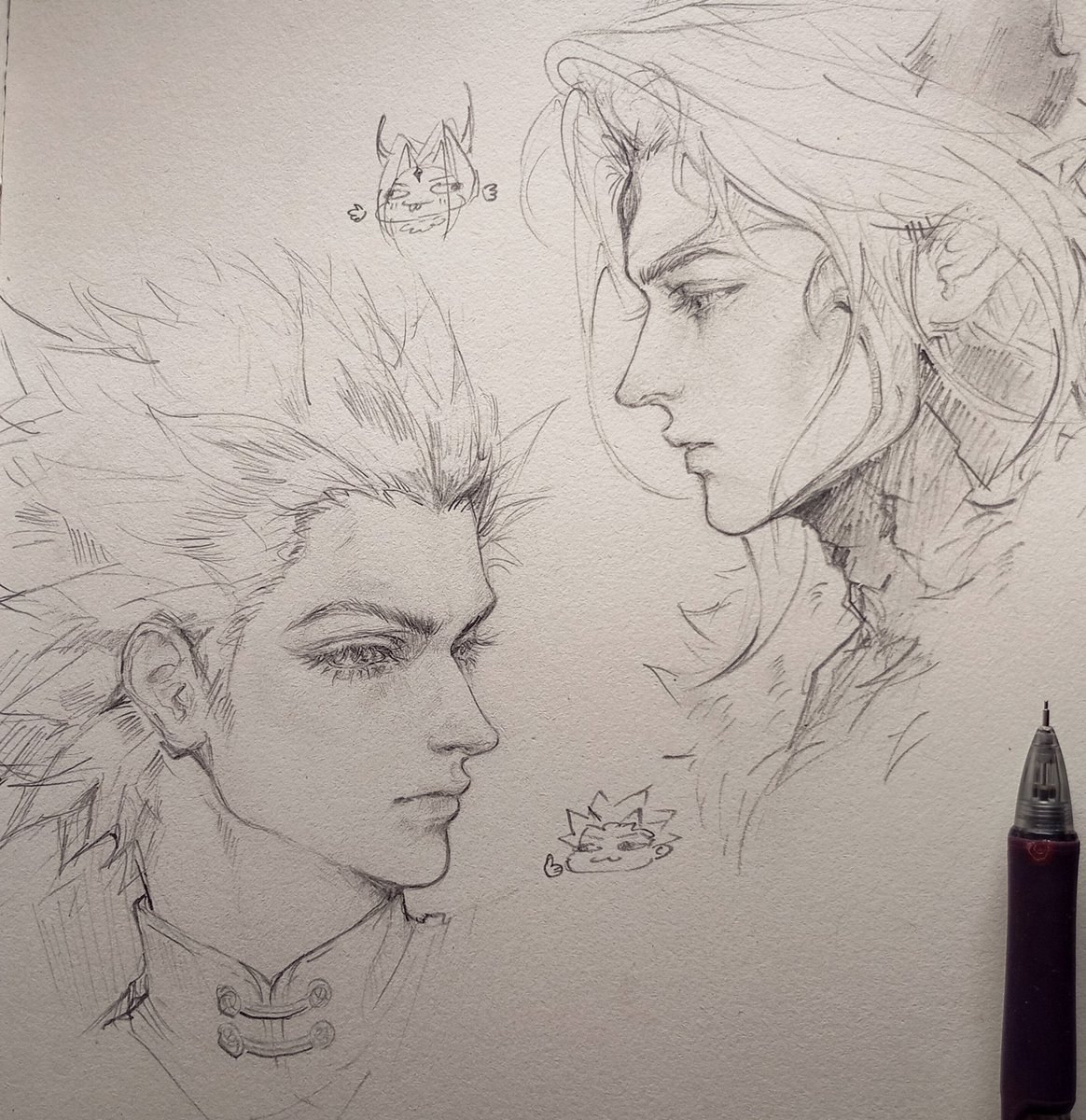 k_o_o_ku9's tweet photo. Sketching my hubby><
[NeoBeast&amp;DragonTamer skin]
#mlbb #lingmlbb https://t.co/RjvjPyxGha