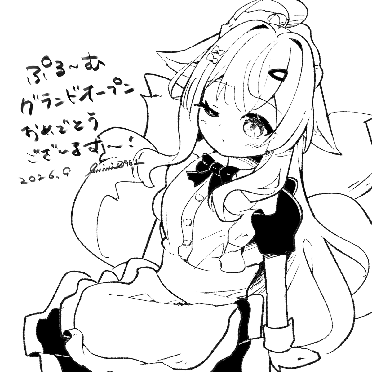 lanini0961's tweet photo. #CafePlume 改めてグランドオープンおめでとうございます！
輝夜ちゃんの魅力がこの先も満ち溢れますように～～！ https://t.co/VNAqUO6POM