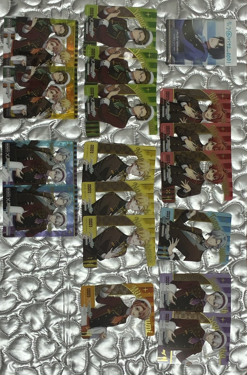 ritz_0001's tweet photo. 【交換】アイナナ アイドリッシュセブン ココス クリアカード

譲:画像
求:第1弾和泉一織A
     第3弾一織＆陸A

mezzoはフラウェのみ交換可

京都府内手渡し＞郵送

お気軽にお声がけ下さい https://t.co/BxZvSv2r7g