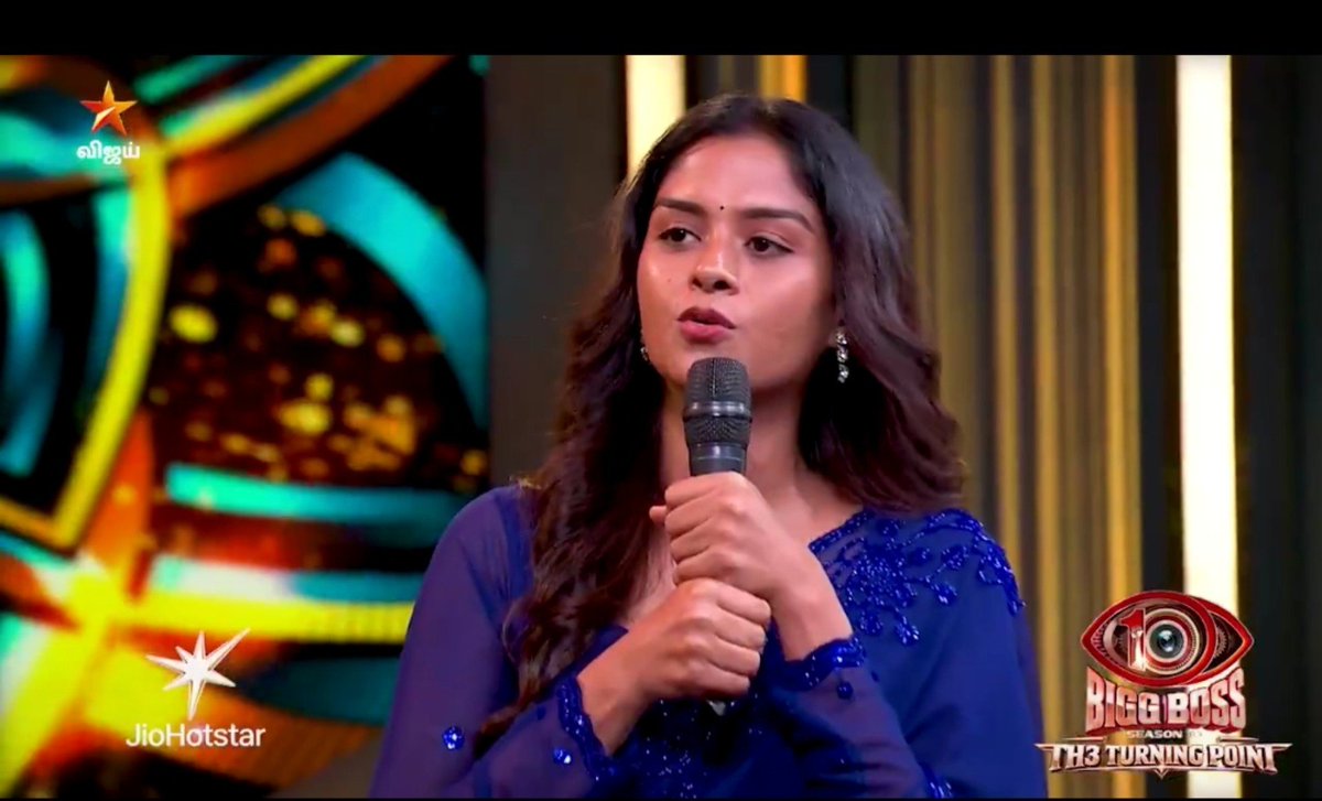 gurunaatha1's tweet photo. #lakshmipriya ego doesn't accepts that her performance made her to evict this show.. So called artist 🤪
#BiggBossTamil10 https://t.co/RWAk9YCPwX