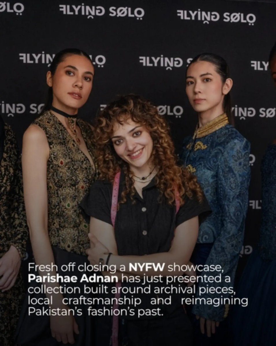 DanQayyum's tweet photo. I don't usually weigh in on Pakistani TV, and I wasn't familiar with Nadia Khan's show before this. But this felt worth saying.

Parishae Adnan is a young Pakistani designer who has just made it to New York Fashion Week. Her talent, craft and achievement should be the story.

Instead, Nadia made it about what Parishae wears to the gym and whether her parents “allow” her to dress that way.

A young woman achieves something remarkable on an international stage, and we turn it into a morality lecture about her clothes.

And apparently this isn't Nadia's first rodeo when it comes to this sort of controversy. She's been 'cancelled' a few times before too but always emerges intact. Unflushable.