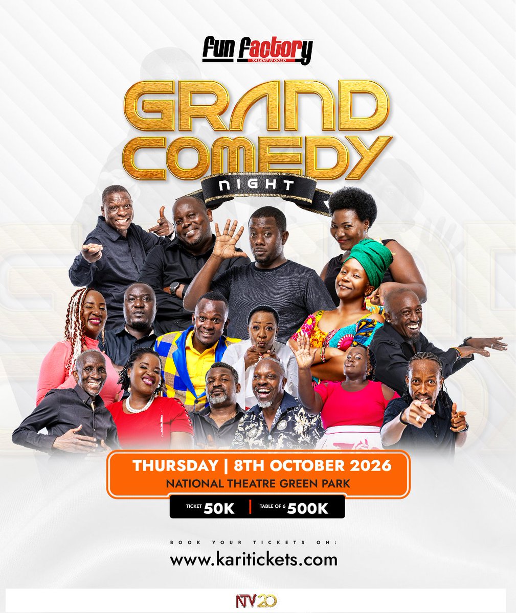 FunFactory256's tweet photo. An Independence Day eve #GrandComedyNight. A limited tickets special Experience.
Meantime book your Tickets Early via https://t.co/vQ3skoI4no. https://t.co/zKagO0oiXc